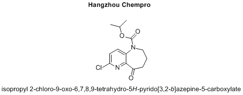 isopropyl 2-chloro-9-oxo-6,7,8,9-tetrahydro-5H-pyrido[3,2-b]azepine-5-carboxylate