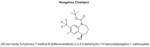 (R)-tert-butyl 5-hydroxy-7-methyl-8-(trifluoromethyl)-2,3,4,5-tetrahydro-1H-benzo[b]azepine-1-carboxylate