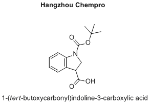 1-(tert-butoxycarbonyl)indoline-3-carboxylic acid