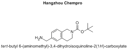 tert-butyl 6-(aminomethyl)-3,4-dihydroisoquinoline-2(1H)-carboxylate