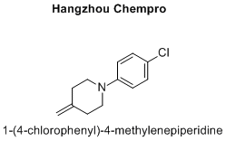 1-(4-chlorophenyl)-4-methylenepiperidine