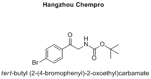 tert-butyl (2-(4-bromophenyl)-2-oxoethyl)carbamate