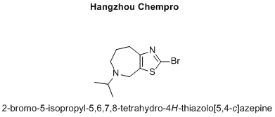 2-bromo-5-isopropyl-5,6,7,8-tetrahydro-4H-thiazolo[5,4-c]azepine