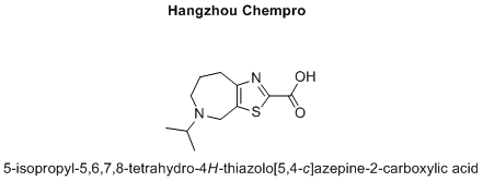 5-isopropyl-5,6,7,8-tetrahydro-4H-thiazolo[5,4-c]azepine-2-carboxylic acid