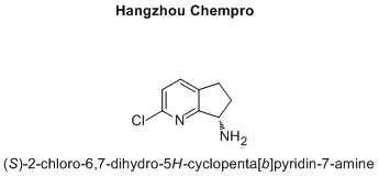 (S)-2-chloro-6,7-dihydro-5H-cyclopenta[b]pyridin-7-amine