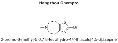 2-bromo-6-methyl-5,6,7,8-tetrahydro-4H-thiazolo[4,5-d]azepine