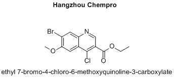 ethyl 7-bromo-4-chloro-6-methoxyquinoline-3-carboxylate