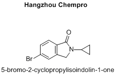 5-bromo-2-cyclopropylisoindolin-1-oneCAS Registry Number 864866-56-8 Name: 1H-?Isoindol-?1-?one, 5-?bromo-?2-?cyclopropyl-?2,?3-?dihydro- 5-Bromo-2-cyclopropylisoindolin-1-one