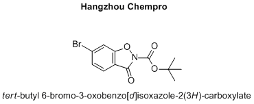 tert-butyl 6-bromo-3-oxobenzo[d]isoxazole-2(3H)-carboxylate