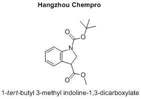 1-tert-butyl 3-methyl indoline-1,3-dicarboxylate