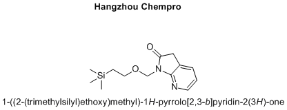 1-((2-(trimethylsilyl)ethoxy)methyl)-1H-pyrrolo[2,3-b]pyridin-2(3H)-one