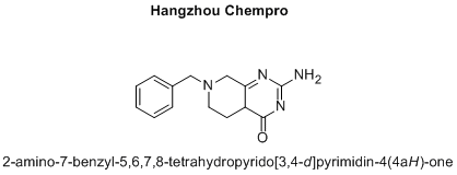 2-amino-7-benzyl-5,6,7,8-tetrahydropyrido[3,4-d]pyrimidin-4(4aH)-one