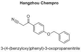 3-(4-(benzyloxy)phenyl)-3-oxopropanenitrile