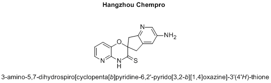 3-amino-5,7-dihydrospiro[cyclopenta[b]pyridine-6,2'-pyrido[3,2-b][1,4]oxazine]-3'(4'H)-thione