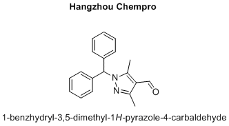 1-benzhydryl-3,5-dimethyl-1H-pyrazole-4-carbaldehyde