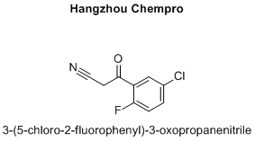 3-(5-chloro-2-fluorophenyl)-3-oxopropanenitrile