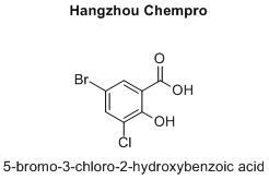 5-bromo-3-chloro-2-hydroxybenzoic acid