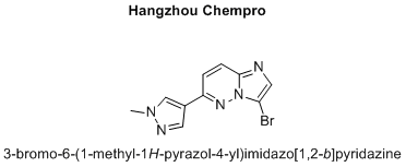 3-bromo-6-(1-methyl-1H-pyrazol-4-yl)imidazo[1,2-b]pyridazine