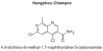 4,6-dichloro-8-methyl-1,7-naphthyridine-3-carboxamide