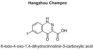 6-iodo-4-oxo-1,4-dihydrocinnoline-3-carboxylic acid