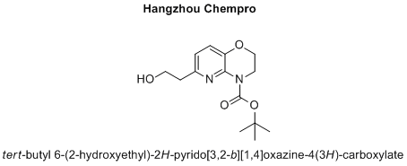 tert-butyl 6-(2-hydroxyethyl)-2H-pyrido[3,2-b][1,4]oxazine-4(3H)-carboxylate