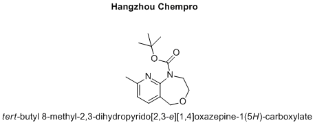 tert-butyl 8-methyl-2,3-dihydropyrido[2,3-e][1,4]oxazepine-1(5H)-carboxylate