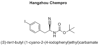 (S)-tert-butyl (1-cyano-2-(4-iodophenyl)ethyl)carbamate