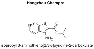 isopropyl 3-aminothieno[2,3-c]pyridine-2-carboxylate