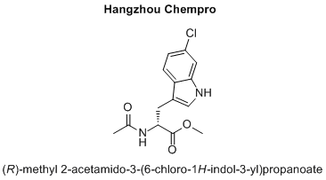 (R)-methyl 2-acetamido-3-(6-chloro-1H-indol-3-yl)propanoate