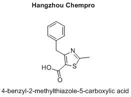 4-benzyl-2-methylthiazole-5-carboxylic acid