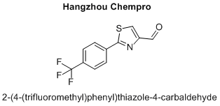 2-(4-(trifluoromethyl)phenyl)thiazole-4-carbaldehyde