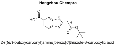 2-((tert-butoxycarbonyl)amino)benzo[d]thiazole-6-carboxylic acid