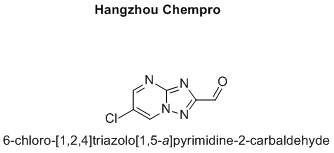 6-chloro-[1,2,4]triazolo[1,5-a]pyrimidine-2-carbaldehyde