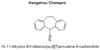 10,11-dihydro-5H-dibenzo[a,d][7]annulene-5-carbonitrile