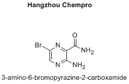 3-amino-6-bromopyrazine-2-carboxamide