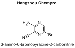 3-amino-6-bromopyrazine-2-carbonitrile