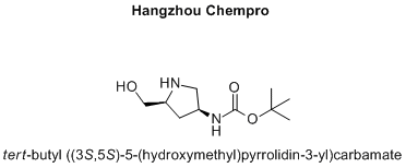 tert-butyl ((3S,5S)-5-(hydroxymethyl)pyrrolidin-3-yl)carbamate