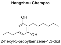 2-hexyl-5-propylbenzene-1,3-diol