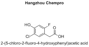 2-(5-chloro-2-fluoro-4-hydroxyphenyl)acetic acid