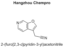 2-(furo[2,3-c]pyridin-3-yl)acetonitrile