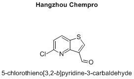 5-chlorothieno[3,2-b]pyridine-3-carbaldehyde