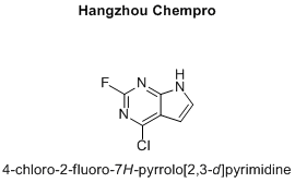 4-chloro-2-fluoro-7H-pyrrolo[2,3-d]pyrimidine