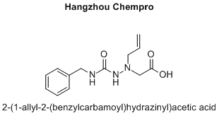 2-(1-allyl-2-(benzylcarbamoyl)hydrazinyl)acetic acid