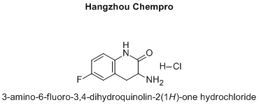 3-amino-6-fluoro-3,4-dihydroquinolin-2(1H)-one hydrochloride