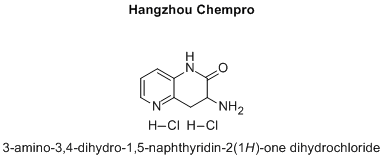 3-amino-3,4-dihydro-1,5-naphthyridin-2(1H)-one dihydrochloride