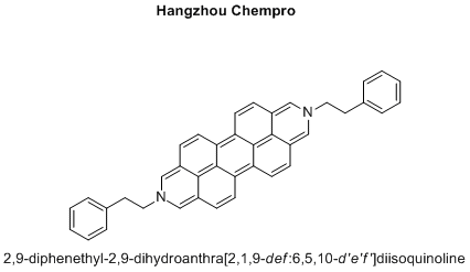 2,9-diphenethyl-2,9-dihydroanthra[2,1,9-def:6,5,10-d'e'f']diisoquinoline