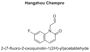 2-(7-fluoro-2-oxoquinolin-1(2H)-yl)acetaldehyde