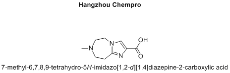 7-methyl-6,7,8,9-tetrahydro-5H-imidazo[1,2-d][1,4]diazepine-2-carboxylic acid