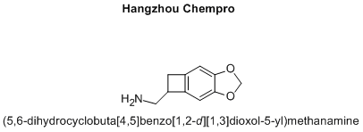 (5,6-dihydrocyclobuta[4,5]benzo[1,2-d][1,3]dioxol-5-yl)methanamine