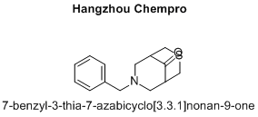 7-benzyl-3-thia-7-azabicyclo[3.3.1]nonan-9-one